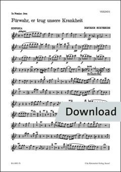 Vraiment, il a supporté notre maladie BuxWV 31 Download