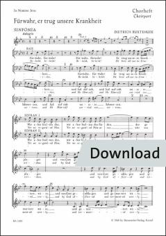 Vraiment, il a supporté notre maladie BuxWV 31 Download