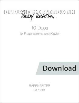 10 duos pour voix féminine et piano Download