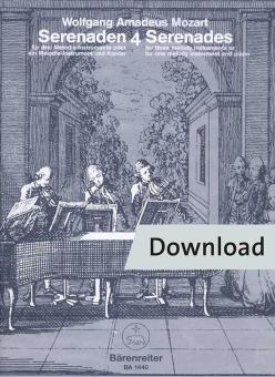 Sérénades Livre 4 en do majeur KV 439b,4-5 Download