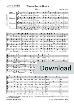Warum toben die Heiden SWV 23 Download