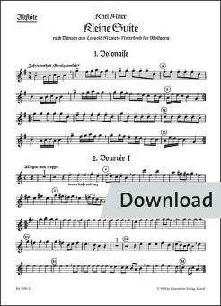 Première suite basée sur des danses du livre de musique de Leopold Mozart pour Wolfgang Download