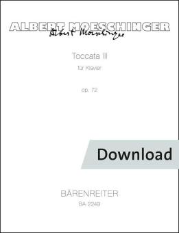 Toccata n°3 op. 72 