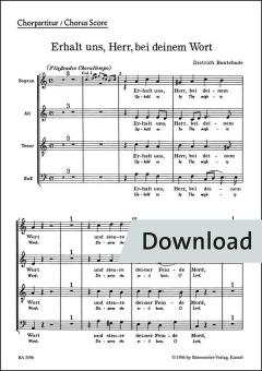 Protège-nous Seigneur, par ta parole BuxWV 10 Download