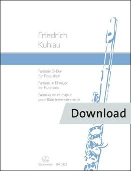 Fantaisie pour flûte solo Download