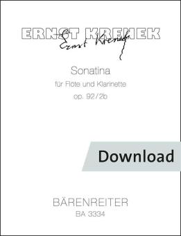 Sonatine pour deux instruments op.92/2b Download