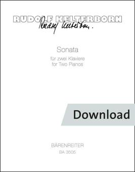 Sonate pour 2 pianos 