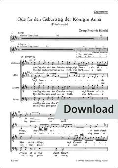 Ode pour l'anniversaire de la reine Anne Download
