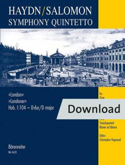 Quintette symphonique, Symphonie n° 7 Hob.I :104 Download