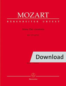 Alma Dei creatoris KV 277 (272a) Download