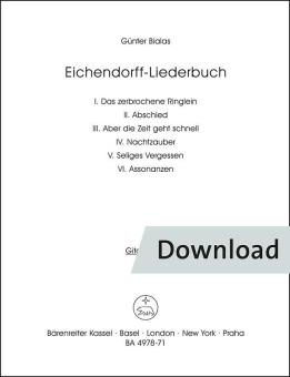 Songbook d'Eichendorff Parties 1-6 
