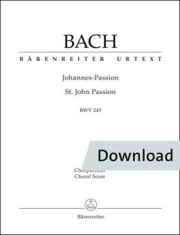 Passion selon saint Jean BWV 245 Download