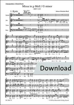 Missa en sol mineur Download