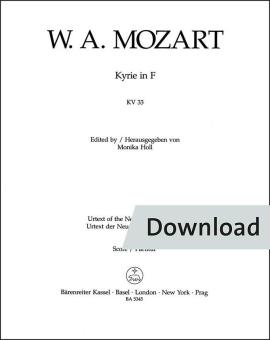 Kyrie en fa majeur KV 33 Download