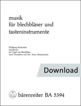 Variations pour orgue et chœur de cuivres 