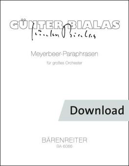 Meyerbeer Paraphrases 
