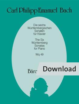 Les 6 Sonates du Wurtemberg Wq 49 Download