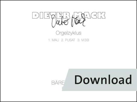 Cycle d'orgue. Mau 