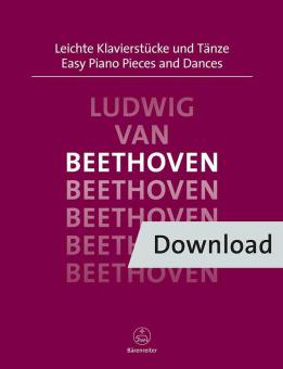 Pièces et danses faciles pour piano Download