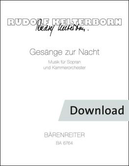 Gesänge zur Nacht 