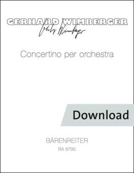 Concertino par orchestre 