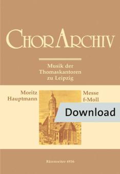 Messe pour voix solistes et chœur op.18 Download