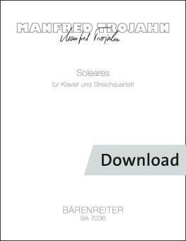 Soleares pour piano et quatuor à cordes 