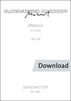 Différence 