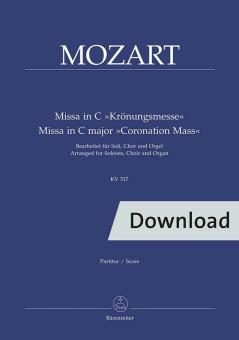 Missa en do (messe de couronnement) Download