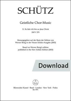 So fahr ich hin zu Jesu Christ SWV 379 Download