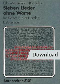 7 chansons sans mots Download