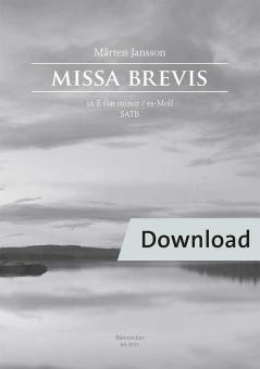 Missa brevis en mi bémol mineur Download