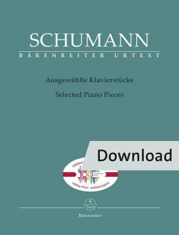 Pièces pour piano sélectionnées Download