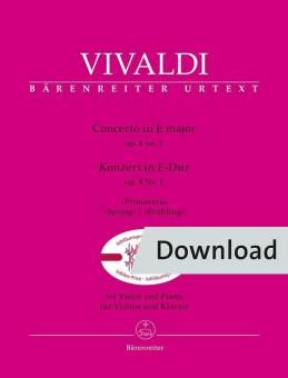 Concerto en mi majeur. 8/1 < Printemps > Download