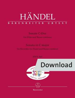 Sonate en do majeur HWV 365 Download