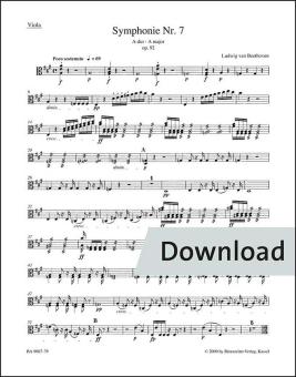 Symphonie n° 7 en la majeur. 92 Download
