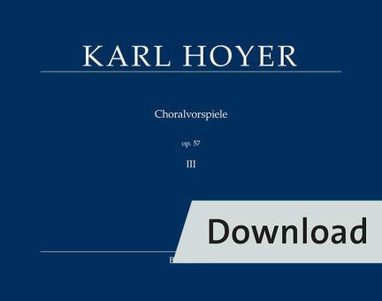 Préludes choral, Volume III op. 57 Download