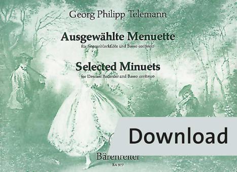 Minuets sélectionnés TWV34 Download