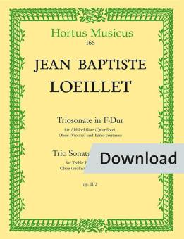 Trio Sonate op. 2/2 Download