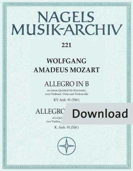 Allegro à un quintette Download