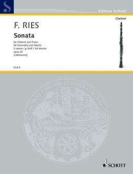Sonata Sol mineur op. 29 Standard