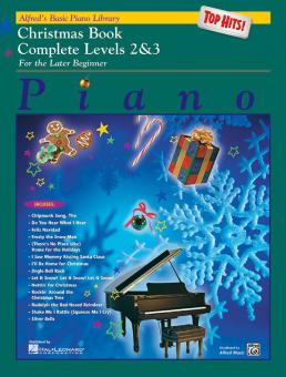 Alfred's Basic Piano Course: Top Hits! Christmas Book Complete 2 & 3 