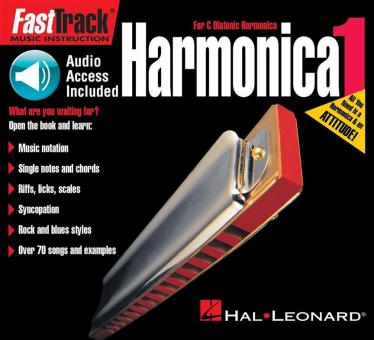 Fasttrack Mini Harmonica Method Book 1 