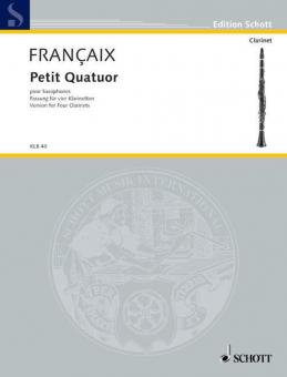 Petit quatuor pour saxophones Standard