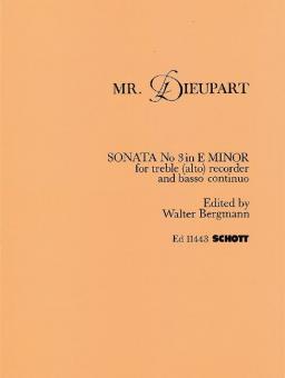 Sonata No. 3 E minor Standard