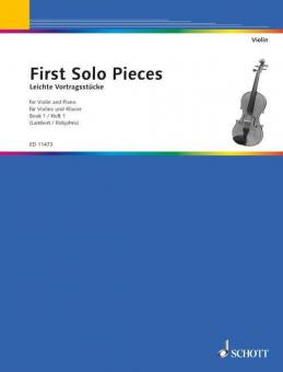 First Solo Pieces Vol. 1 Standard