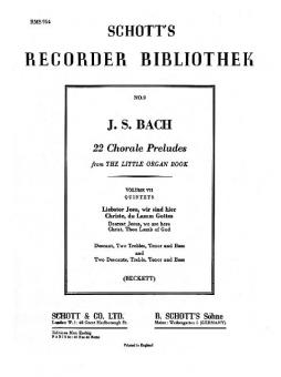 22 Chorale Preludes Vol. 7 