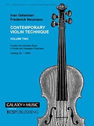 Contemporary Violin Technique Vol. 2 