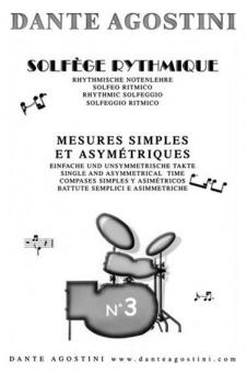 Solfège Rythmique Cahier No. 3 