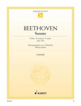 Sonate Fa majeur op. 10/2 Standard